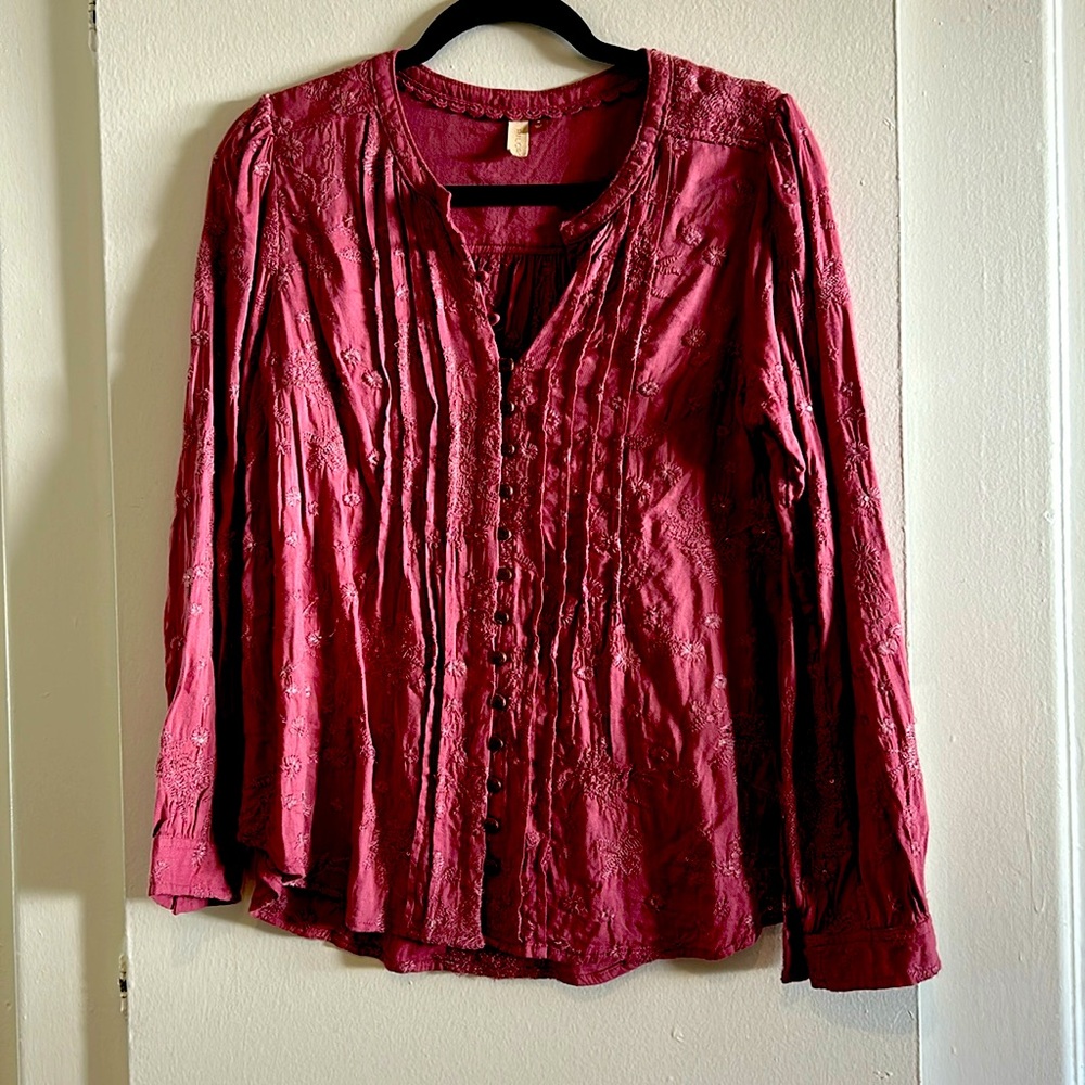 Anthropology BOHO Blouse